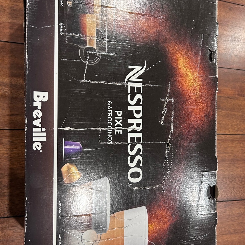 New Nespresso Breville Pixie in Black w/milk frother and 14 coffee pods - Picture 14 of 14